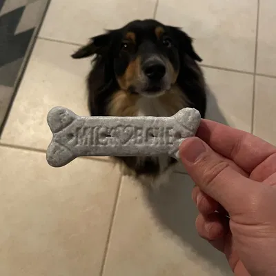 Xương sữa cho chó lớn in 3D chi tiết