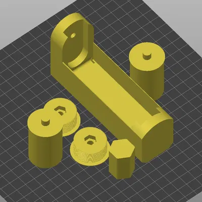 Giá đỡ cuộn bi cho máy in 3D Elegoo Neptune 3/4 Pro/Plus/Max