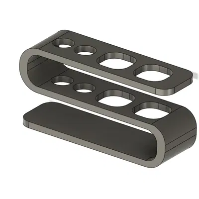 Giá đỡ bàn chải đánh răng cho 4 chiếc