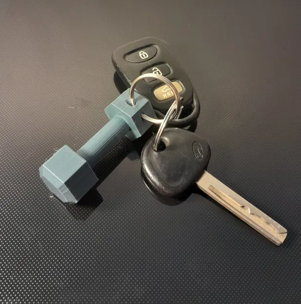 Móc khóa tạ tay tiện lợi cho người yêu thể thao - Image 2