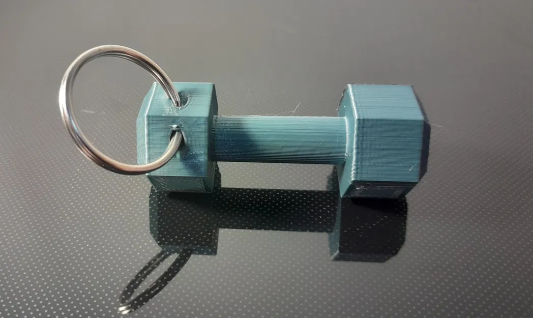 Móc khóa tạ tay tiện lợi cho người yêu thể thao - Image 3