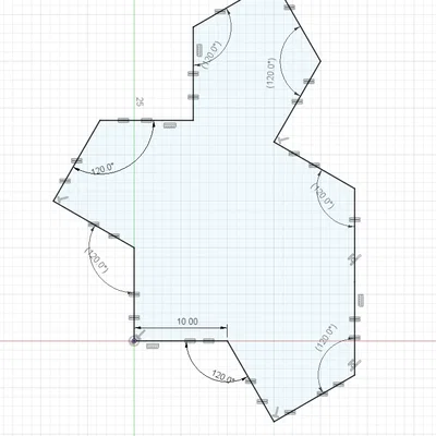 Hình dạng aperiodic monotile với các cạnh thẳng