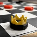 Bộ cờ vua với quân cờ có vương miện - Thumbnail 1