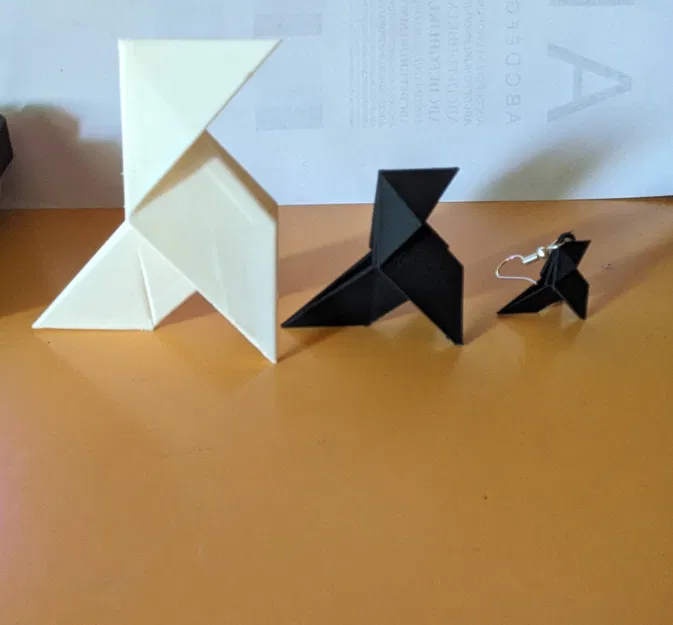 Pajarita: Tượng điêu khắc và Bông tai - Image 3