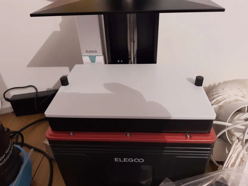 Nắp đậy vat nhựa cho máy in resin Mars 4 Max - Image 1