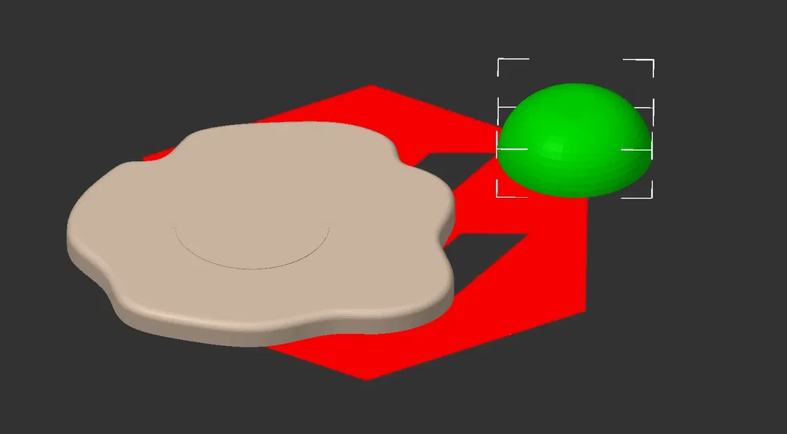 Charm trứng cá sấu hai thân màu trắng và vàng - Image 1