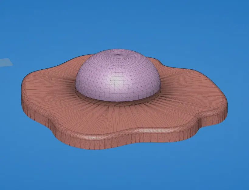 Charm trứng cá sấu hai thân màu trắng và vàng - Image 2
