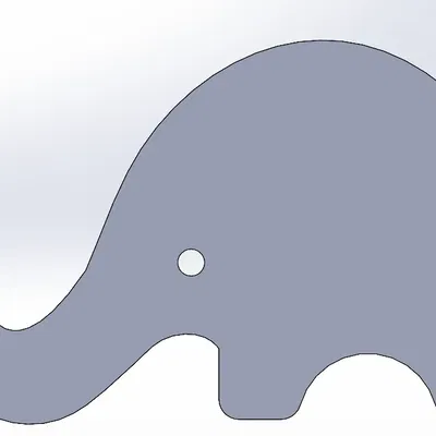 Giá đỡ điện thoại hình con voi