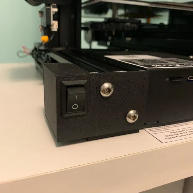 Hộp công tắc KCD1-101 cho máy in Ender 3 Pro - Image 1