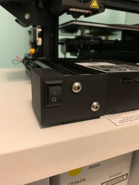 Hộp công tắc KCD1-101 cho máy in Ender 3 Pro - Image 5