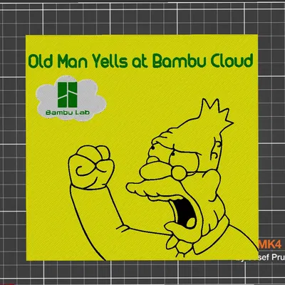 Ông lão la hét tại đám mây Bambu - AMS, MMU