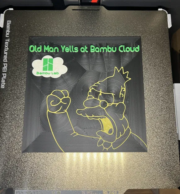 Ông lão la hét tại đám mây Bambu - AMS, MMU - Image 2