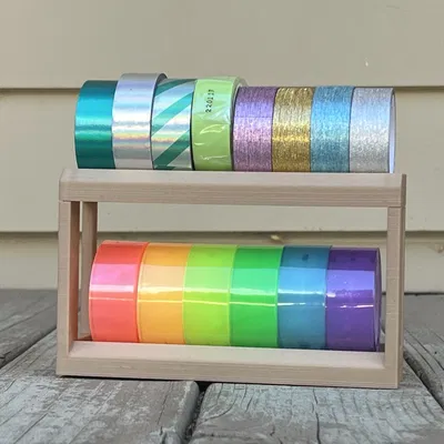 Giá đỡ cuộn băng washi xếp chồng tiện lợi