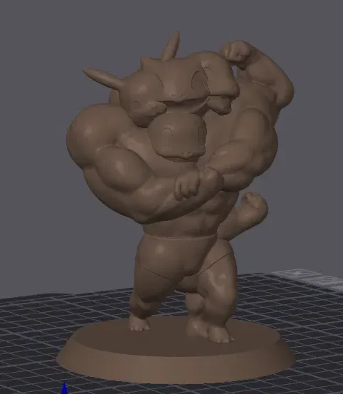 Nhân vật Pokemon kết hợp Ultra Swole thế hệ 1 - Image 1