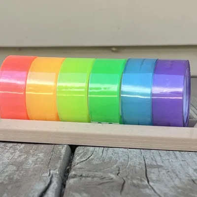 Giá đỡ cuộn băng washi xếp chồng tiện lợi