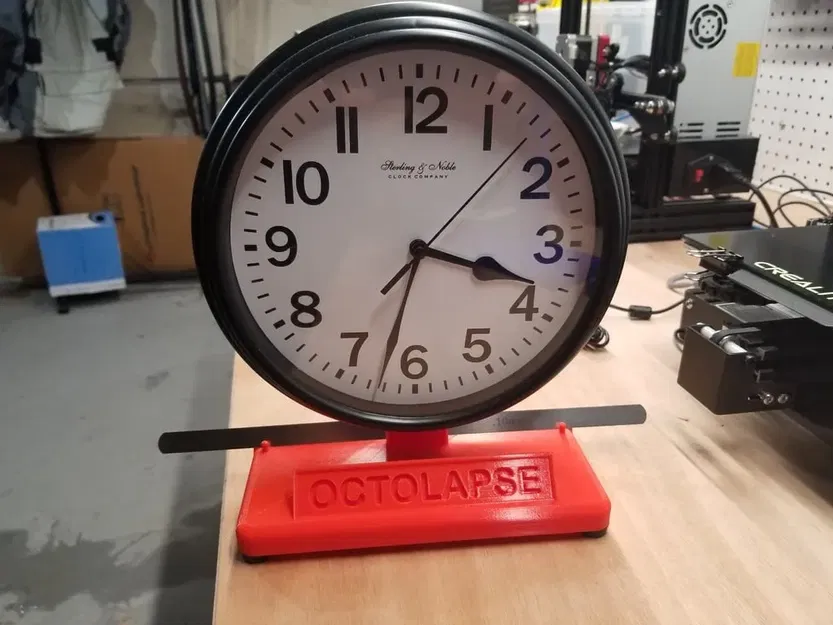 Giá đỡ đồng hồ treo tường với giá đỡ thước đo độ cao - Image 5