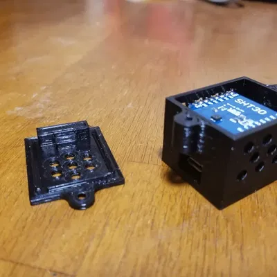 Vỏ máy nhỏ gọn cho D1 Mini với cảm biến nhiệt độ và độ ...