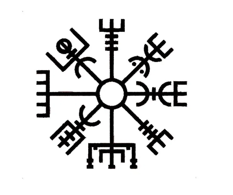 Biểu tượng la bàn của người Viking - Image 3