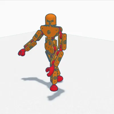 Robot Tibu: Thiết kế hoàn toàn có thể khớp nối