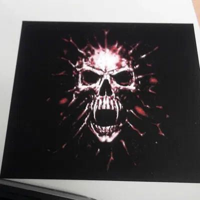 Hộp sọ Hueforge với thiết kế chi tiết và sắc nét