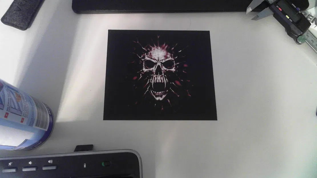 Hộp sọ Hueforge với thiết kế chi tiết và sắc nét - Image 2