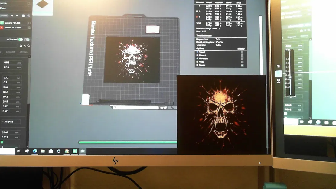 Hộp sọ Hueforge với thiết kế chi tiết và sắc nét - Image 3
