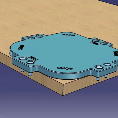 Giá đỡ góc Router 4 trong 1