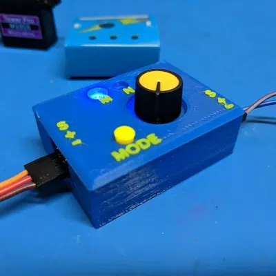 Hộp thử nghiệm servo dễ in cho máy in 3D