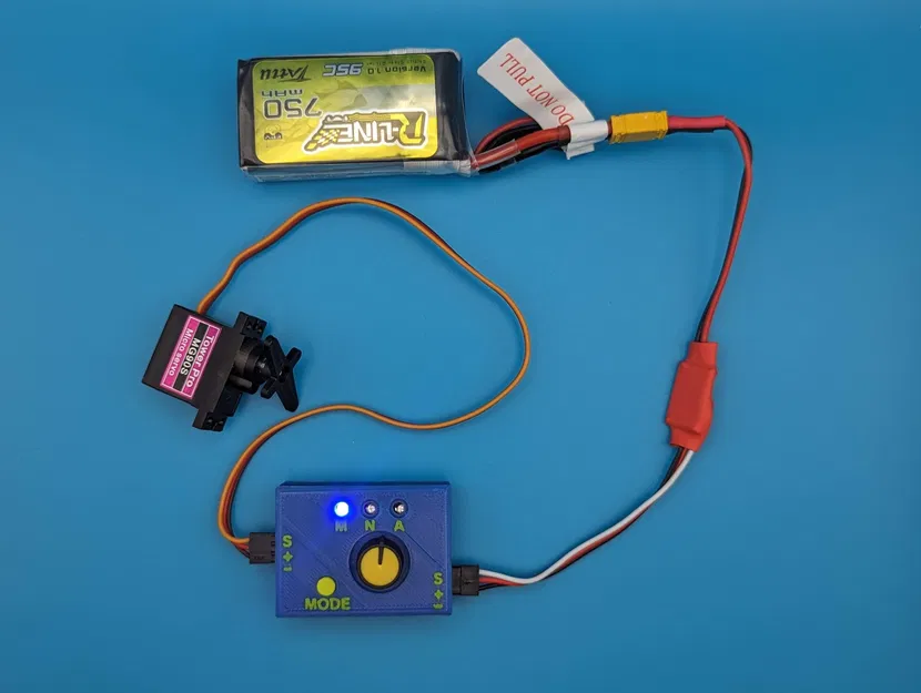 Hộp thử nghiệm servo dễ in cho máy in 3D - Image 13