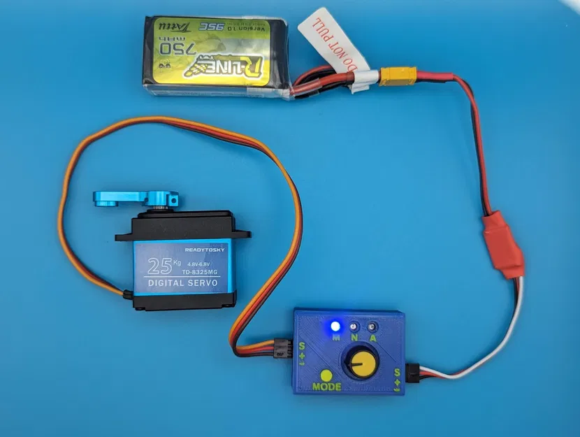 Hộp thử nghiệm servo dễ in cho máy in 3D - Image 14