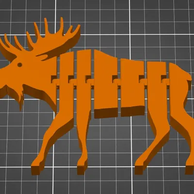 Moose linh hoạt cải tiến với lỗ mắt