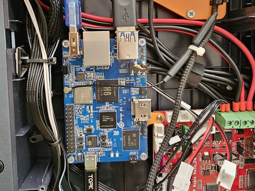 Giá đỡ lắp đặt nội bộ Orange Pi 3 LTS cho máy in Elegoo Neptune... - Image 1