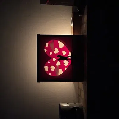 Hộp bóng tình yêu Valentine độc đáo