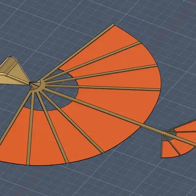 Máy bay giấy Avatar 3D cho trẻ em