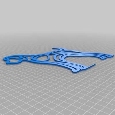 Trang trí tường hình chó tối giản