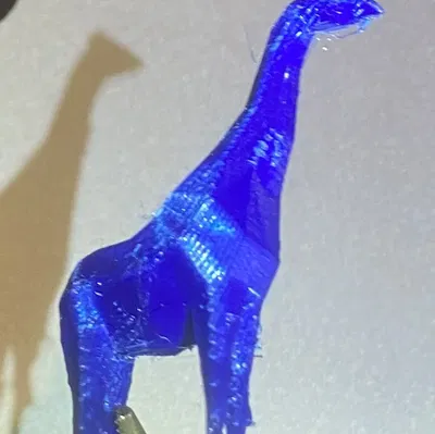 Hươu cao cổ phong cách low-poly trong Blender