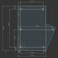 Bảng gắn cho glove80, thay thế cho bảng acrylic - Thumbnail 2