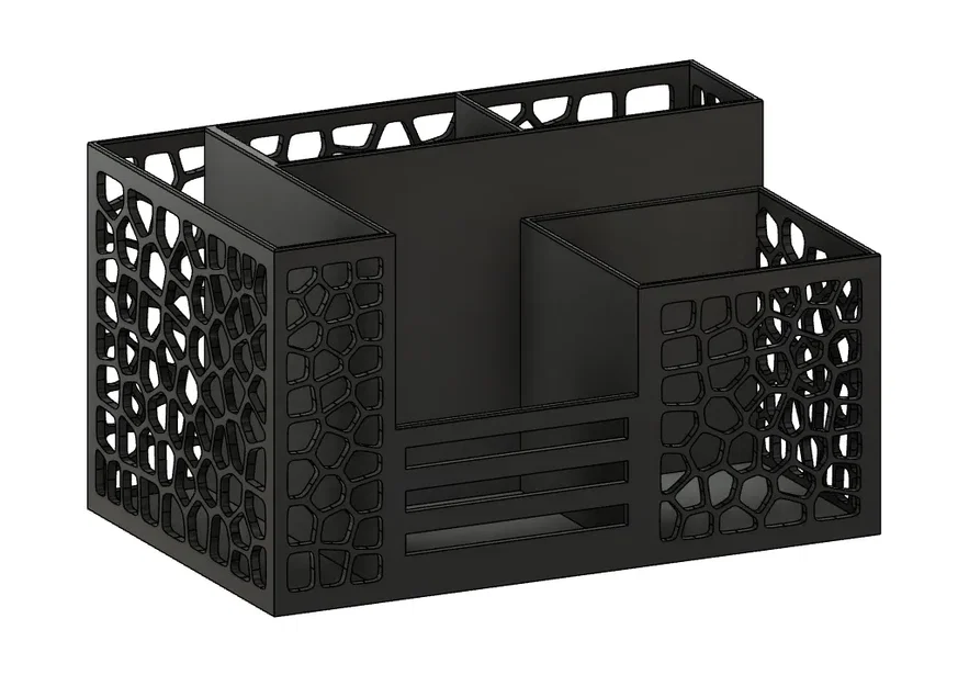 Bộ tổ chức dao thìa phong cách Voronoi - Image 1