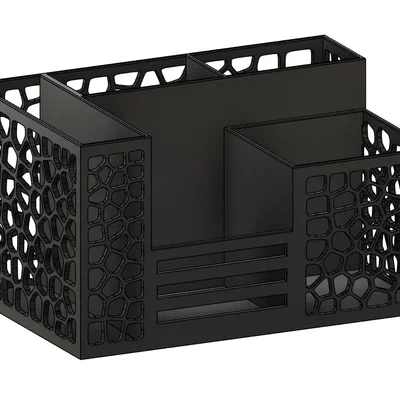 Bộ tổ chức dao thìa phong cách Voronoi