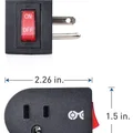 Giá đỡ lắp đặt công tắc ổ cắm đơn LITESUN, KASONIC - Thumbnail 3