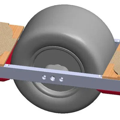 Mô hình xe điện một bánh FM XR DIY 3D
