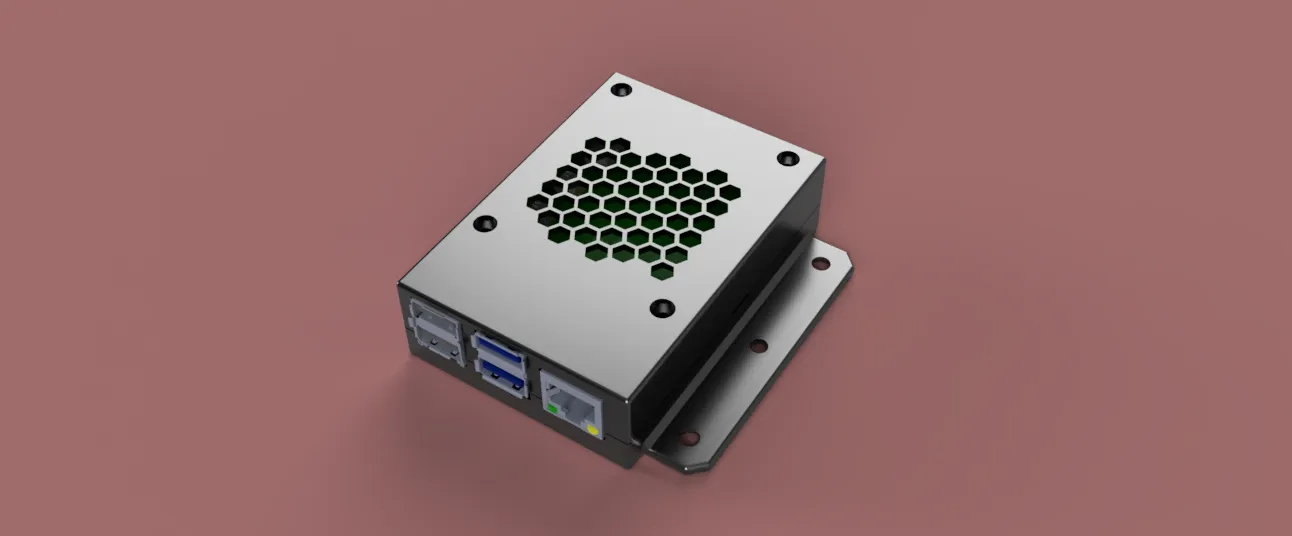 Vỏ Raspberry Pi cho Model 4b với lỗ thông khí - Image 2