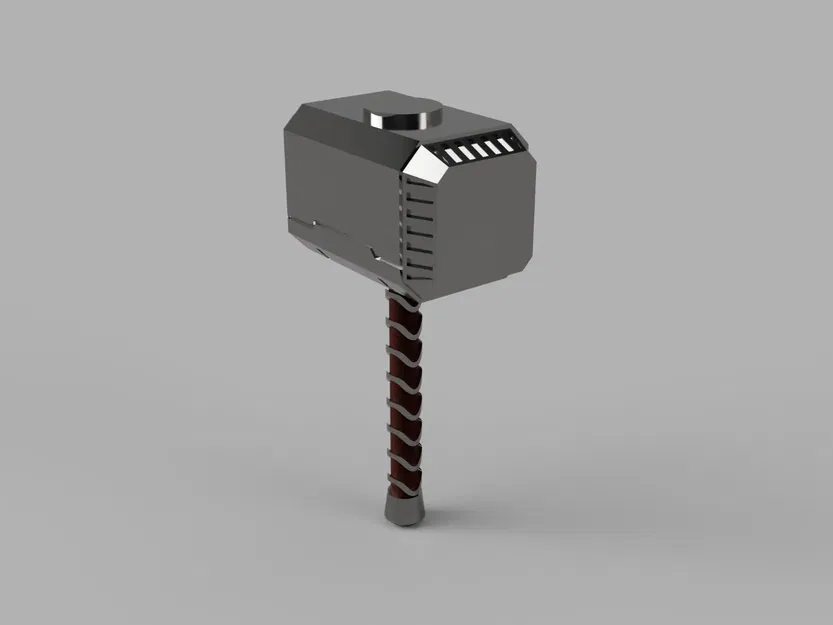 Nam châm hình búa Mjolnir từ vũ trụ Marvel - Image 1