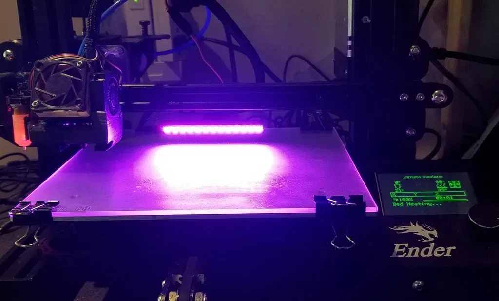 Giá đỡ LED cho trục X máy in 3D Ender 3/CR-10 - Image 6