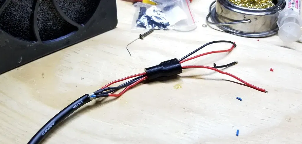 Cáp tai nghe cân bằng với bộ chia giữa cho cáp Canare - Image 4