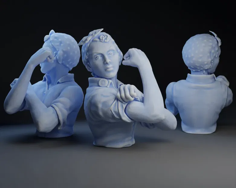 Hình ảnh biểu tượng Rosie the Riveter trong Thế chiến II - Image 1