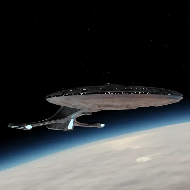 Mô hình tàu vũ trụ lấy cảm hứng từ Star Trek - Image 1