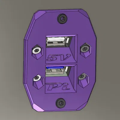 Ổ cắm USB cho vỏ máy in Ratrig V-Core 3