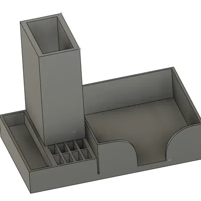 Giá đỡ bút và USB tiện lợi cho bàn làm việc