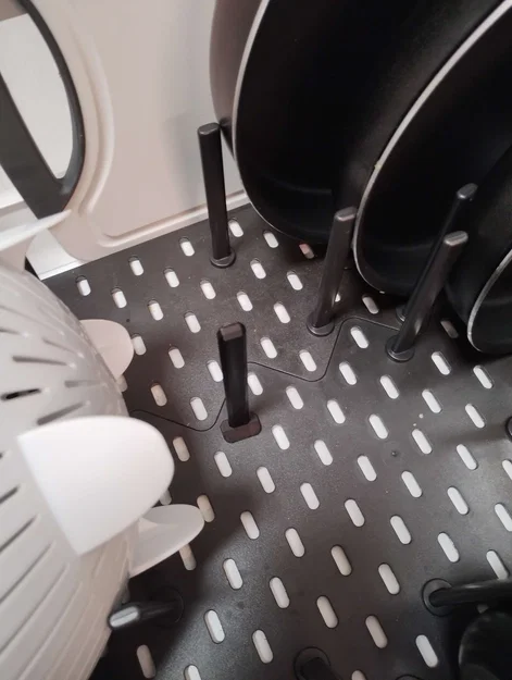 Pegs không cần hỗ trợ cho bảng peg ngăn kéo UPPDATERA của IKEA - Image 1